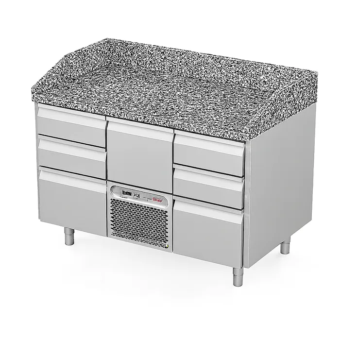 Galds ledusskapis ar granīta virsmu P222 1300mm