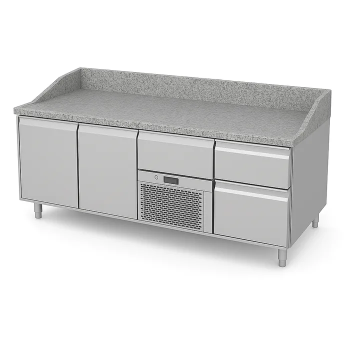 Galds ledusskapis ar granīta virsmu P332 1720mm