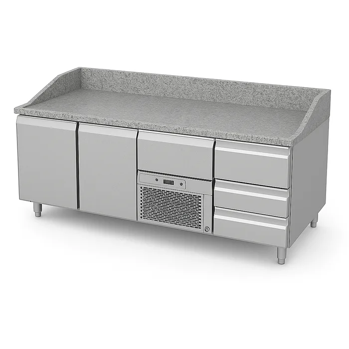 Galds ledusskapis ar granīta virsmu P342 1720mm