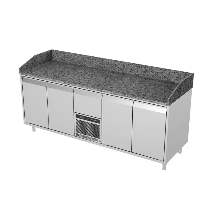 Galds ledusskapis ar granīta virsmu P404 2130mm