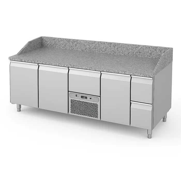Galds ledusskapis ar granīta virsmu P433 2130mm