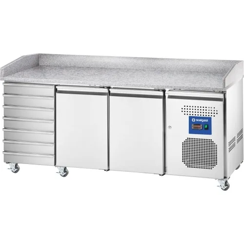 Picas galds ar atvilknēm 7x2